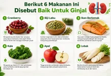 Berikut 6 Makanan Ini Disebut Baik untuk Ginjal