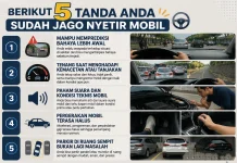 Berikut 5 Tanda Anda Sudah Jago Nyetir Mobil