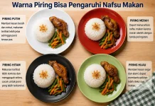 Hati-Hati! Salah Pilih Warna Piring Bisa Bikin Kalap saat Makan