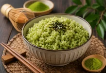 Berani Coba? Begini Cara Membuat Nasi Matcha yang Lagi Viral