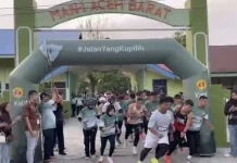 IKAMSA dan Kemenag Aceh Barat Semarakkan HUT RI lewat Jalan Santai dan Fun Run