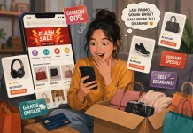 Promo Menggoda, Tren Belanja Impulsif di Marketplace Kian Marak