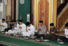 Kapolres Aceh Barat Perkuat Sinergi Kamtibmas lewat Zikir Rabu Abeh
