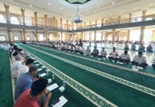 Forkopinda Aceh Barat Gelar Zikir dan Doa Tolak Bala di Mesjid Agung Baitul Makmur