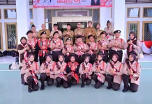 Pemkab Aceh Jaya Lepas Pramuka Terbaik menuju Jambore Nasional XII