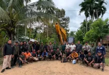 Tim Gabungan Tangkap Terduga Penambang Emas Ilegal dan Sita Excavator