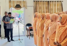 DWP Kemenag Aceh Barat Dikukuhkan Periode 2026-2030