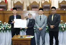Perubahan Anggaran Aceh Barat Disepakati dalam Rapat Paripurna