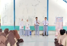 Siswa SMAN Modal Bangsa Sosialisasikan Ajang "FLASH" di MTs HBS
