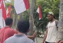 Sambut HUT RI ke 81, Bendera Merah Putih Hiasi Kota Meulaboh