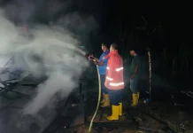Rumah Warga di Arongan Lambalek Terbakar, Kerugian Ditaksir Capai 30 Juta Rupiah