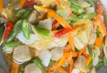 Oseng Bakso Sayuran, Menu Praktis untuk Makan Siang Keluarga