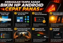 Kebiasaan tanpa Sadar Bikin HP Android Cepat Panas