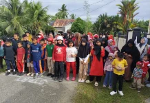 Jalan Santai Desa Suaksigadeng Awali Semarak HUT RI
