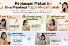 Kebiasaan Makan ini Bisa Membuat Tubuh Mudah Lelah