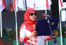 Ketua DPRK Aceh Barat Bacakan Proklamasi HUT RI ke-81