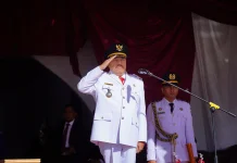 Pemkab Nagan Raya Gelar Upacara Detik-Detik Proklamasi HUT ke-81 Kemerdekaan RI