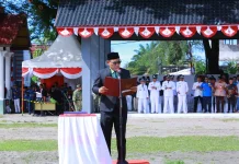 Kakankemenag Aceh Barat Hadir Pembaca Doa HUT ke-81 Republik Indonesia