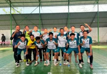 Kemenag Nagan Raya Kembali Juara, Bantai BPBD 5-1 di Turnamen Futsal Antar instansi