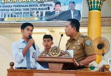 Bupati Simeulue Ajak Generasi Muda Cintai dan Makmurkan Masjid