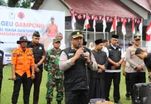 Kapolres Aceh Barat Perkuat Keamanan Hingga Tingkat Desa