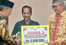 Mesin Penghancur Cangkang Kerang dari Aceh Barat Juara 3 Ajang TTG se Aceh