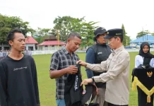 Apel Siaga Satlinmas, Pemkab Aceh Barat Perkuat Kamtibmas