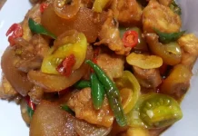 Resep Tumis Tempe Kikil Pedas Empuk dan Gurih.