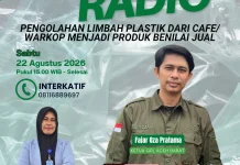 Pengolahan Limbah Plastik dari Warkop Menjadi Produk Bernilai Jual