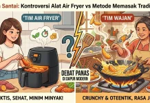 Tim Air Fryer vs Tim Wajan, mana yang jadi juara?
