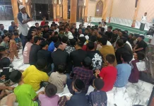 Semarak Maulid Nabi, Pemuda dan Anak-Anak Desa Ujong Tanjung Ikuti Latihan Zikir