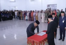 Bupati Aceh Barat Minta Pejabat Baru Perkuat Kinerja Pemerintahan