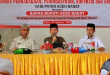 Disperindagkop Rakor Bersama Bupati Aceh Barat Tarmizi