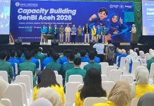 Mahasiswa UTU Ikuti Pembekalan Capacity Building GENBI Aceh di Kampus UNMUHA