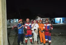 BPBD Aceh Barat Tangani Sarang Tawon di Gampong Ujong Drien