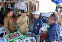 Sidak Pasar Aceh Barat Pantau Harga Sejumlah Bahan Pokok