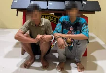 Dua Terduga Pelaku Pencurian Dibekuk Resmob Polres Aceh Barat