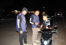 Polres Aceh Barat Awasi Kejahatan Lewat Patroli