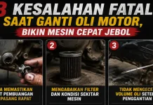 Berikut 3 Kesalahan Fatal saat Ganti Oli Motor