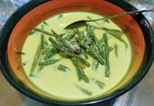 Cara Membuat Gulai Kuning Teri Kacang Panjang Enak