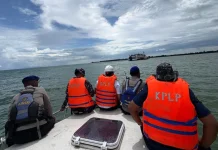 KMP Teluk Sinabang Gangguan di Laut, Polres Aceh Barat Kawal Evakuasi