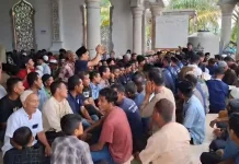 Gampong Seumantok Gelar Kanduri Maulid, 11 Desa Hadiri Jamuan