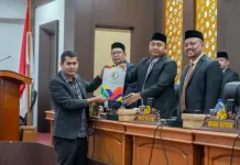 Bupati TRK Diwakili Plt. Sekda Hadiri Paripurna KUA-PPAS 2027