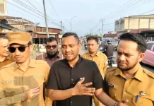 Jamaluddin, Anggota DPR-RI Fraksi PDI-P Tinjau Kondisi Jalan Nasional di Aceh Barat