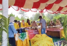 PPK Ormawa HIMAK3 FIK UTU Kenalkan Nugget Ikan Rucah di Festival Nipah