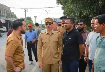 Pemkab Aceh Barat Perjuangkan Jalan Dua Jalur di Meureubo