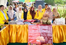 Nugget Ikan Rucah Hasil Pendampingan UTU Ramaikan Festival Nipah