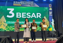UTU Raih Juara 1 PTN Satker UI GreenMetric 2026