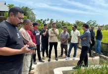 Jamaluddin, Tinjau Infrastruktur sawah dan Salurkan Alsintan di Abdya