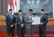 DPRK Nagan Raya Sahkan KUA-PPAS APBK Tahun Anggaran 2027